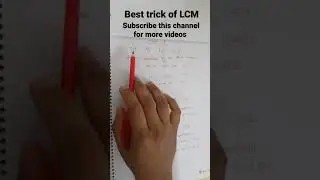 Find LCM in just 2 seconds | Fastest Math Tricks | LCM Trick by Pavel sir LCM Shortcut/Short Tricks