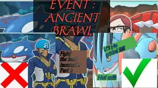 EVENT : ANCIENT BRAWL FIGHT THE LAND INCARNATE PART 2 WITHOUT KYOGRE AND WITH ONLY 1/5 MAY NO GRID!!