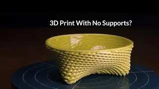 We 3D Printed This Without Supports&hellip; And It Worked?