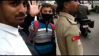 नेता जी सुभाष चंद्र बोस के जन्मदिन पर मिर्जापुर में  छात्रों द्वारा रैलियां निकालते हुए I