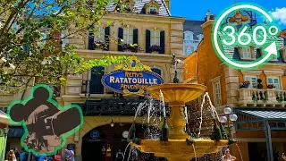 360º Ride on Remy's Ratatouille Adventure - Complete Experience at EPCOT