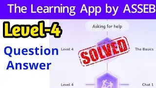 The Learning App by ASSEB Level-4 ll Spoken English Level-4 @AbdulMonnafMollah-kh9lu #asseb #seba 