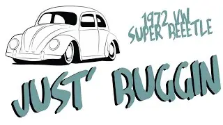 Slight Teaser Of Just' Buggin's 1972 VW Super Beetle Restoration (Headliner)