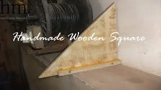 Making a wooden speed square | Handmade Marvels