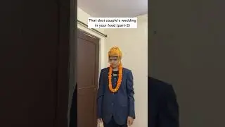 That desi couple&rsquo;s wedding😂 #ytshorts #desi #couple #dance #wedding #viralshorts #comedyshorts