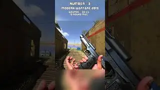 Top 5 Ranking Pistol Extended Mag Reload : Modern Warfare [2019] #warzone #callofduty #gaming