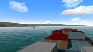 COLREGs - Rule 9 - Scenario: A vessel engaged in fishing - Bridge view