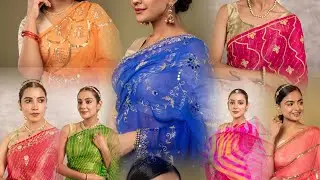 Rajputi saree designs|simple elegant sarees|Trending sarees in 2025-26|Unique sarees #fashion #saree
