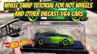 Wheel swap tutorial for Hot Wheels and other diecast 1 64 cars
