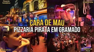 CARA DE MAU: A PIZZARIA PIRATA MAIS FAMOSA DE GRAMADO! ⚓🍕