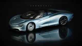 McLAREN SPEEDTAIL - True Scale Miniatures 1/43 Unboxing / Car history / Model car review