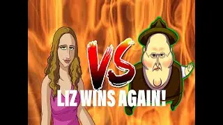 Linkara vs Iron Liz!  New Fight!  Liz Wins again!