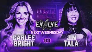 WWE 2K25 Carlee Bright Vs. Jin Tala - WWE Evolve 7/16/25
