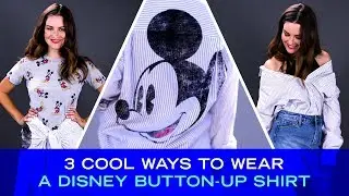 3 Cool Ways to Tie a Disney Button-Up Shirt | Disney Style