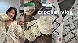 вяжу крючком свой первый кардиган