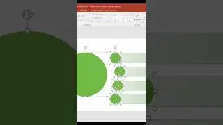 How We Create a Professional Four-Point Circle Infographic in PowerPoint 🔥