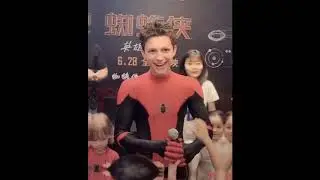 Tom Holland edits just because he’s baby