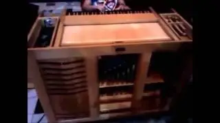 Mozart on as yet UN-tuned baroque positivo organ