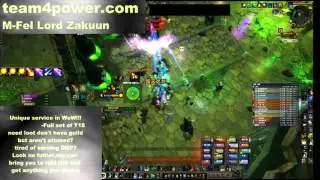 Mythic Hellfire Citadel(HFC Raid) - Mythic Fel Lord Zakuun Fight Balance Druid PoV