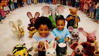 🎵 Claytown Friends Are in the Band! | Fun Kids Music & Dance Song 🎶