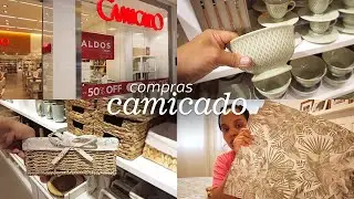 COMPRINHAS PARA O LAR NA CAMICADO | E mini tour na loja e saldos