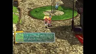 Star Ocean 2: Claude hugs Precis (North City PA)