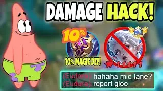 DAMAGE HACK GLOO, REVAMP EUDORA? 10% MAGIC DEF (MVP 14,4) TOPGLOBAL GLOO