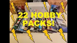 OPENING 22 RANDOM HOBBY PACKS OF HOCKEY CARDS!!!