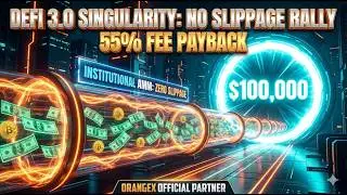 Bitcoin $100K Short Squeeze | Institutional DeFi 3.0 Is Here #OrangeX Welcome Bonus