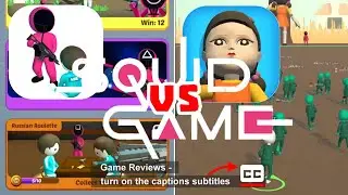 SQUID GAME: PINK GAME vs SQUID GAME CHALLENGE