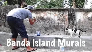 Banda Islands Mural Making