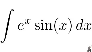 Integral e^(x)sin(x)