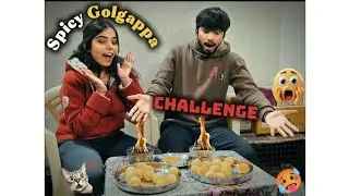 Spiciest Golgappa Challenge with My Sister 🌶️ | Pani Puri Eating Challenge