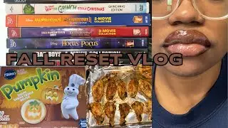 My Fall Reset Vlog 🍁 Cozy Night In, Haul + Restocking Essentials