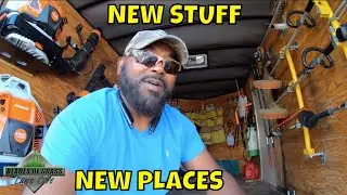 2019 lawn care trailer setup update | I don't like things on my lawn mowing trailer setup floor