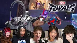 Agent 00 Got UNHINGED In Marvel Rivals (Multi POV ft. Valkyrae, Miyoung, Sykkuno, & More!)