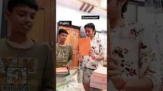 Government😎VS Public🤓#dailyvlog #youtube #ytshorts #shorts