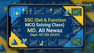 SSC General Math | Chapter -02।। (সেট ও ফাংশন Set & Function)।। MCQ Solving Class | Full Solution |