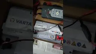 Recharge VARTA AGM battery with Bosch C7 charger before installing into the car.