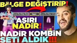HESABIN BÖLGESİNİ DEĞİŞİP AŞIRI NADİR PEMBE ŞORT'U ALDIK! (OYUNUN EN İYİ KOMBİNİ) PUBG Mobile