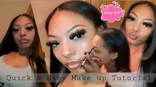 Simple Make up Tutorial For The Baddies ! | products & etc…