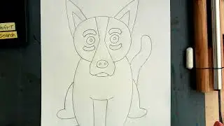 How to Draw George Rodrigue's Blue Dog