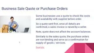Part 3.3 - Business Sales Quote and Purchase Order
