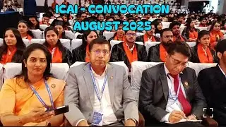 ICAI Convocation August 2025🎈🎈🎈 #ernakulam #kochi #caconvocation 