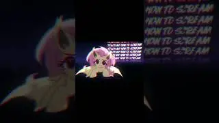 TEACH ME HOW TO SCREAM FLUTTERBAT #mlp #mylittlepony #edit #animation #fluttershy