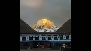 Golden Dawn on Mount Kailash 🌄✨