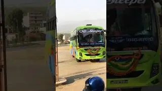New Sleeper A.C Bus Surkhet to Kathmandu | Luxury Travel in Nepal 🚍✨#Shorts#feedshorts #channelpages