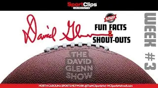 DG's College Fun Facts & Shout-Outs for Week #3 of College Football