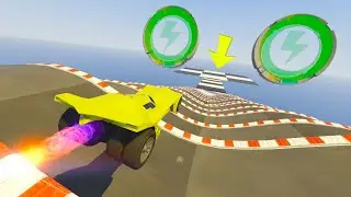 GTA 5 ONLINE 🐷 MEGA RAMPA 100.000% IMPOSSIBILE !!! FINALE TROLL !!!🐷 DAJE !!