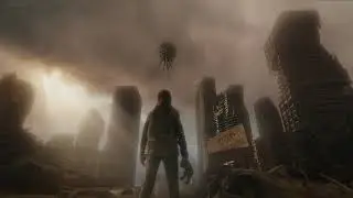 After Effects 2020 + Element 3d. Concept for a science fiction film.